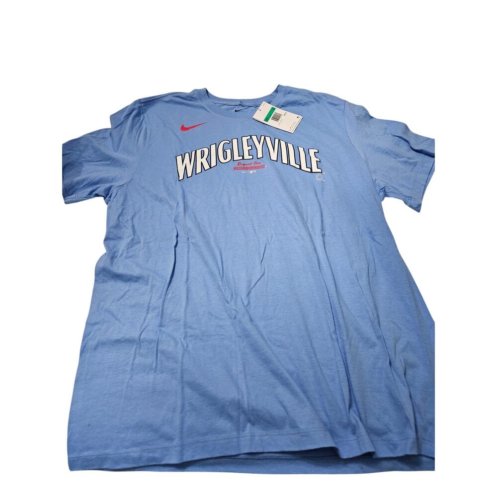 Nike Wrigleyville Major League T Shirt Blue XL